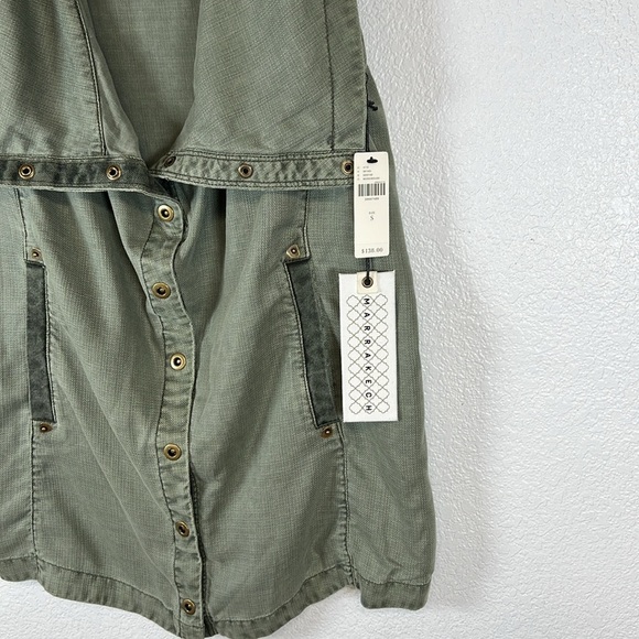 Anthropologie Marrakech olive tone vest Small - Picture 4 of 5